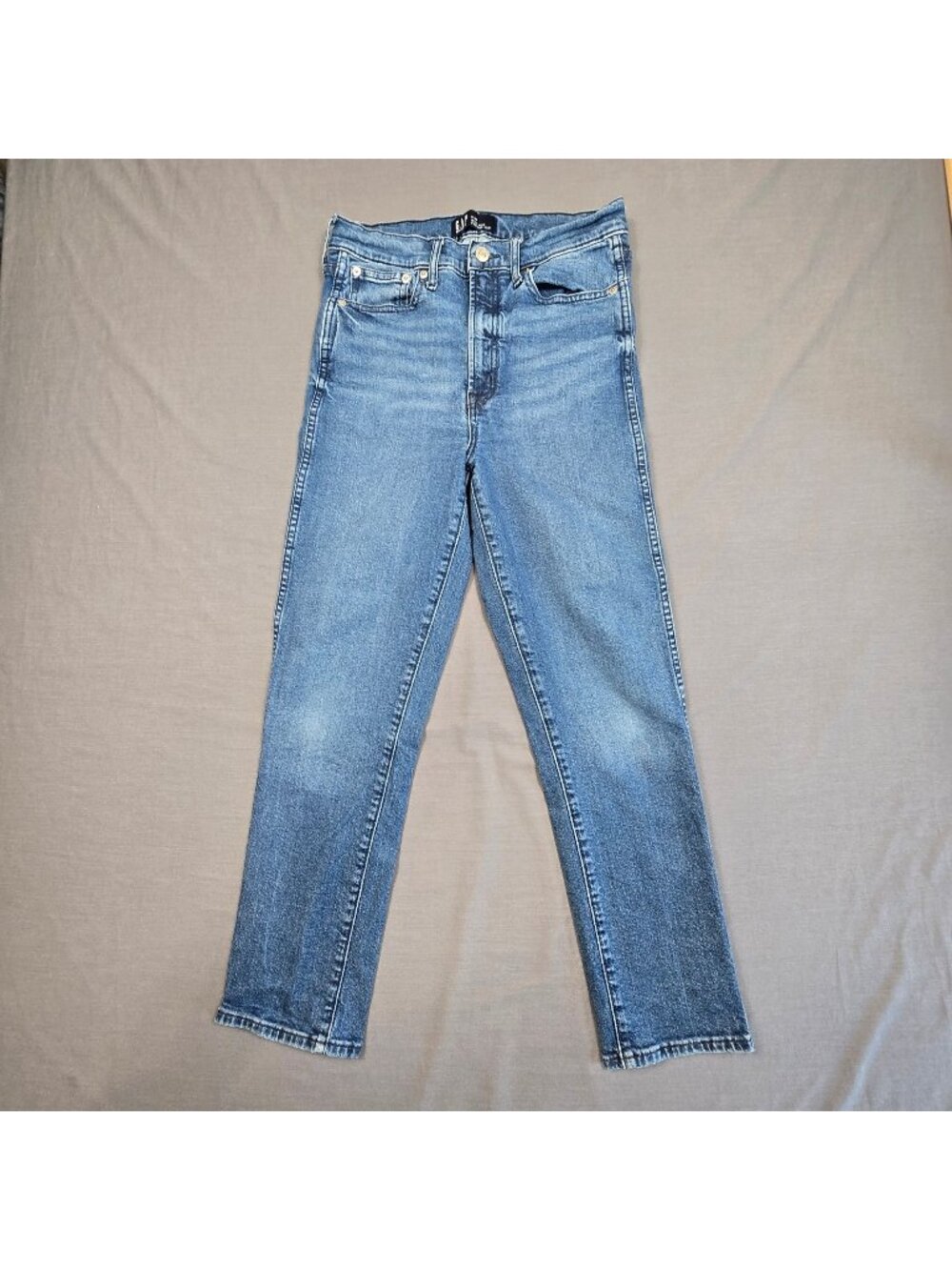 Gap Womens High Rise Vintage Slim Jeans Size 6/28 Medium Wash Denim